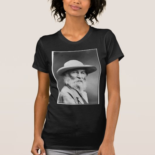 Walt Whitman Portrait ook bekend onder de naam De  T-shirt (Voorkant)