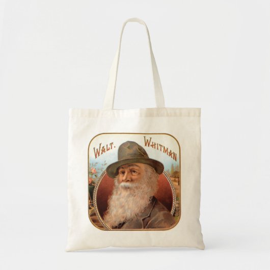 Walt Whitman portret van dichter auteur Tote Bag (Voorkant)