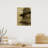 Walt Whitman Poster (Keuken)