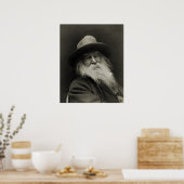 Walt Whitman Poster (Keuken)