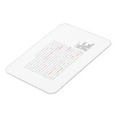 Walt Whitman Quote magneet (Linkerzijde)