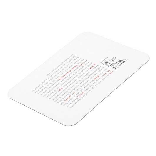 Walt Whitman Quote magneet (Linkerzijde)