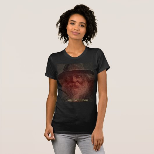 Walt Whitman T-shirt (Voorkant volledig)