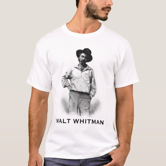 WALT WHITMAN T-SHIRT (Voorkant)