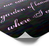 Walt Whitman Tulips Painting Poster (Hoek)