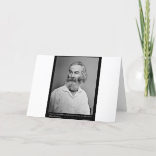 Walt Whitman Vreugde Met Jou Liefdescitaten Mokken Kaart