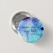 Walt Whitman weerstand veel, gehoorzame kleine But Ronde Button 3,2 Cm (Voorkant /achterkant)