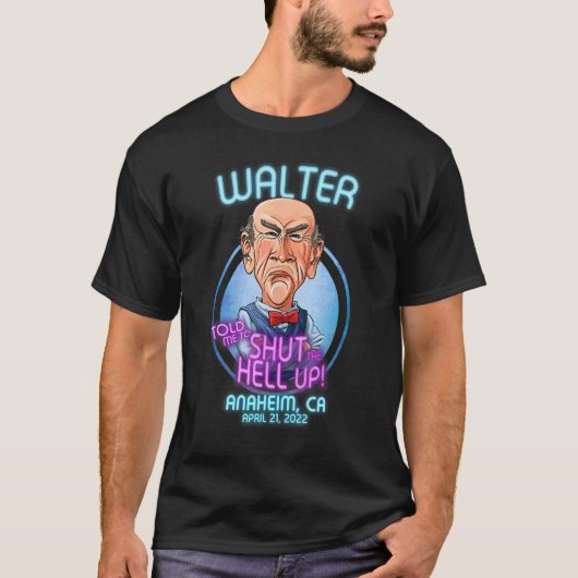Walter Anaheim CA 2022 T-shirt (Voorkant)