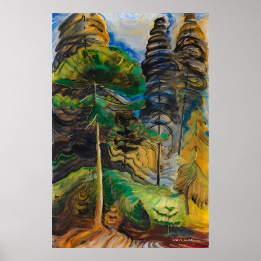 Walter Anderson kunstschilderij Poster (Voorkant)
