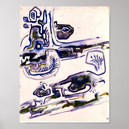 Walter Anderson kunststijl Poster (Voorkant)