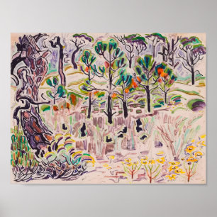 Walter Anderson schilderij Poster
