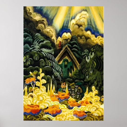 Walter Anderson schilderij Poster (Voorkant)