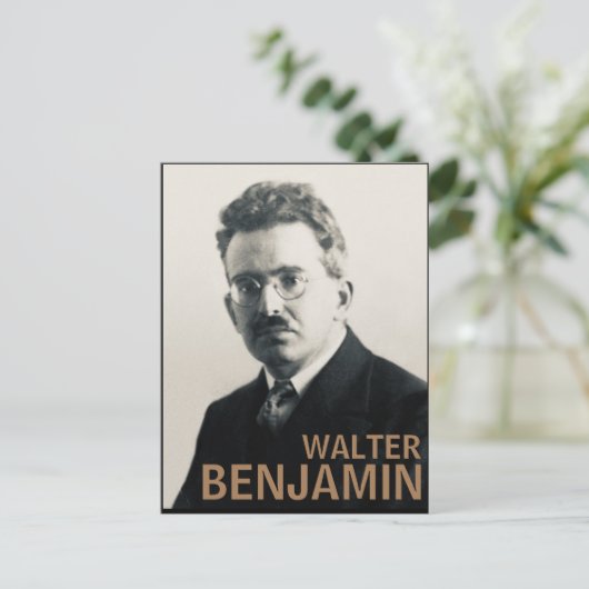 Walter Benjamin Briefkaart (Staand voorkant)