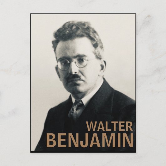 Walter Benjamin Briefkaart (Voorkant)
