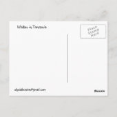 Walter: Bier, cag, camera-Briefkaart Briefkaart (Achterkant)