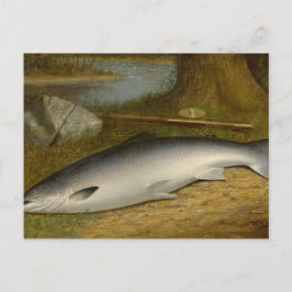  Walter Brackett de succesrijke vangst Briefkaart