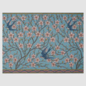 Walter Crane Almond Blossom and Swallow Tissuepapier (Voorkant)