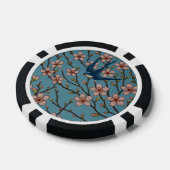Walter Crane Almond Blossom & Swallow Poker Chips (Enkel)