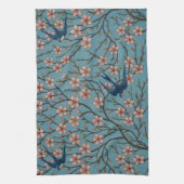 Walter Crane Almond Blossom & Swallow Theedoek (Verticaal)