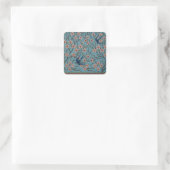 Walter Crane Almond Blossom & Swallow Vierkante Sticker (Tas)
