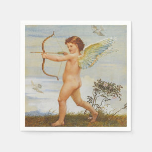 Walter Crane Antieke Cupido met Boog Kunst Servet