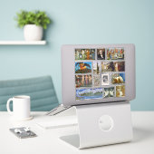 Walter Crane Art Gallery Sticker Blad (Laptop op bureau)