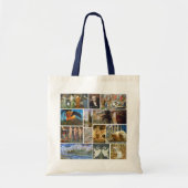 Walter Crane Art Nouveau Gallery Collage Tote Bag (Voorkant)