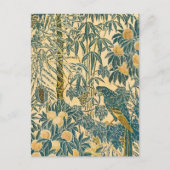Walter Crane -  Art Nouveau Macaw Pattern Briefkaart (Voorkant)