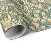 Walter Crane -  Art Nouveau Macaw Pattern Cadeaupapier (Rol Hoek)