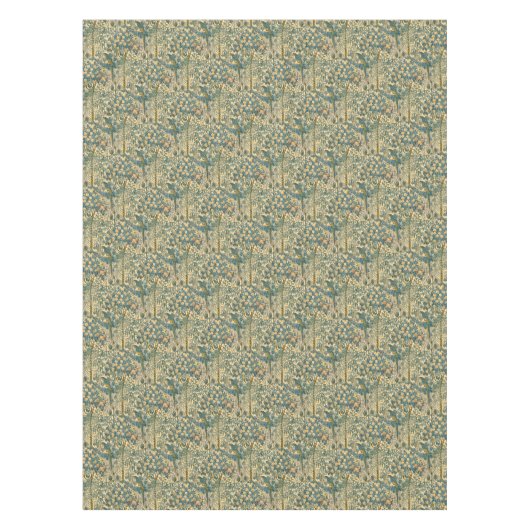 Walter Crane -  Art Nouveau Macaw Pattern Tafelkleed (Voorkant)