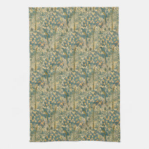 Walter Crane -  Art Nouveau Macaw Pattern Theedoek