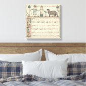 Walter Crane Baa Baa Zwarte Schaap Kindeerversje Canvas Afdruk (Insitu (Slaapkamer))