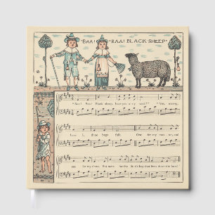 Walter Crane Baa Baa Zwarte Schaap Kindeerversje Gastenboek