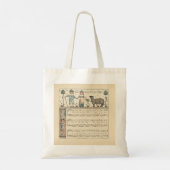 Walter Crane Baa Baa Zwarte Schaap Kindeerversje Tote Bag (Achterkant)