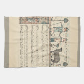 Walter Crane Baa Baa Zwarte Schaap Kinderrijm Theedoek (Horizontaal)