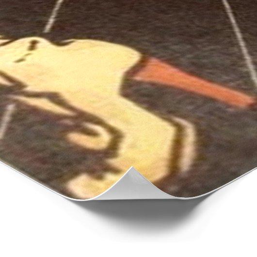 Walter Crane, Beauty and the Beast, 1875 Poster (Hoek)