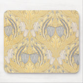 Walter Crane Blauw Witte Tulpen & Acanthus Muismat (Voorkant)