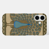 Walter Crane Blue Peacock met zijn staart uitgestr Case-Mate iPhone Case (Achterkant (horizontaal))