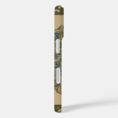 Walter Crane Blue Peacock met zijn staart uitgestr Case-Mate iPhone Case (Achterkant / Rechts)