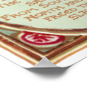 Walter Crane Columbia's Courtship Verenigde Staten Poster (Hoek)