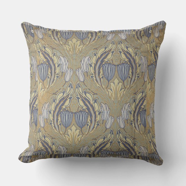  Walter Crane Decorative Art Tulip Buitenkussen (Voorkant)