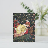 Walter Crane en het beest Briefkaart (Staand voorkant)