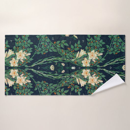 Walter Crane Francesca Botanical Badhanddoek (Badhanddoek)