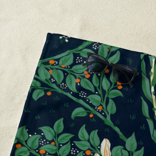 Walter Crane Francesca Botanical Strandlaken (In situ)