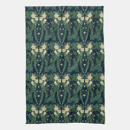 Walter Crane "Francesca" Botanical Theedoek (Verticaal)