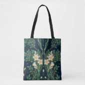 Walter Crane "Francesca" Botanical Tote Bag (Voorkant)