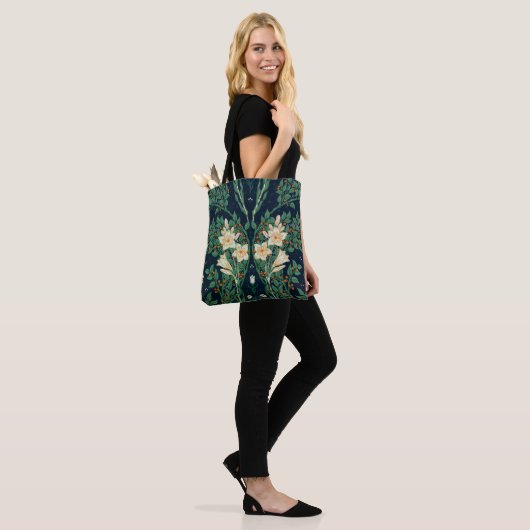 Walter Crane "Francesca" Botanical Tote Bag (Op model)