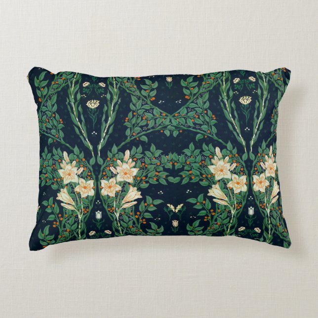 Walter Crane "Francesca" Botanisch Accent Kussen (Voorkant)
