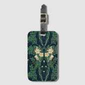Walter Crane "Francesca" Botanisch Bagagelabel (Voorkant (verticaal))