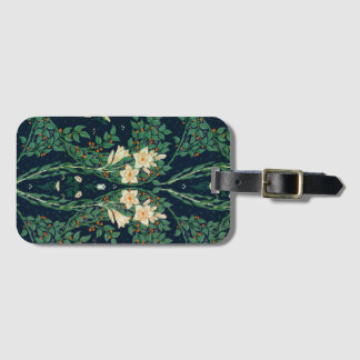 Walter Crane "Francesca" Botanisch Bagagelabel